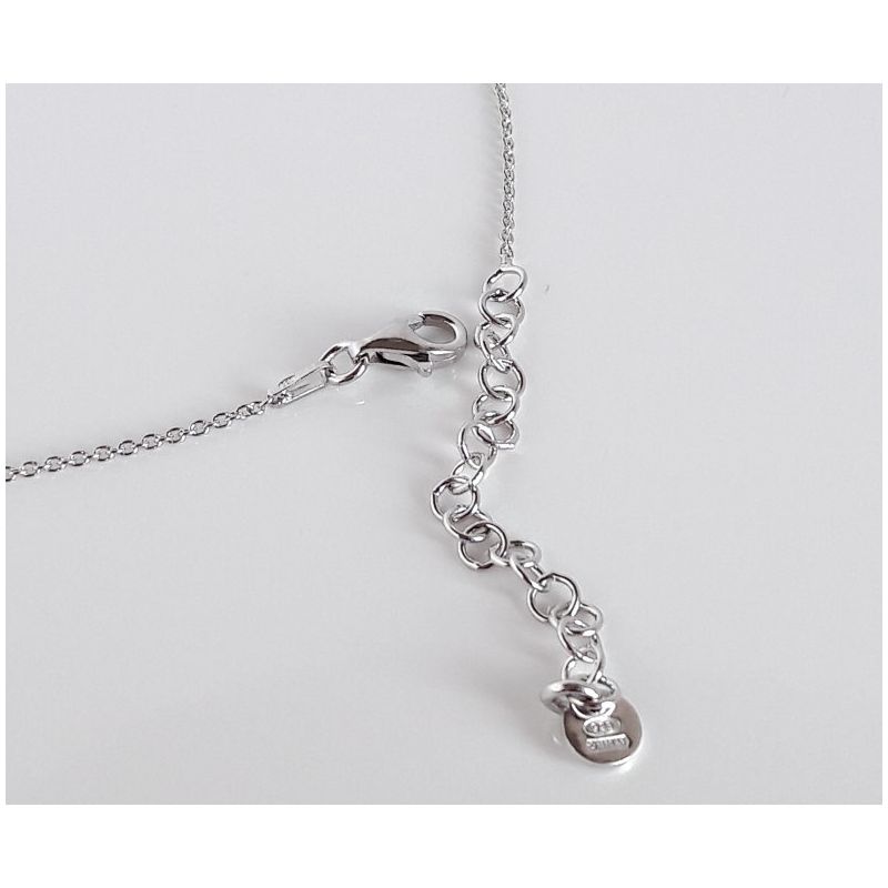 | Kette Halskette Plättchen Plättchen | 925 echt-silber Silber