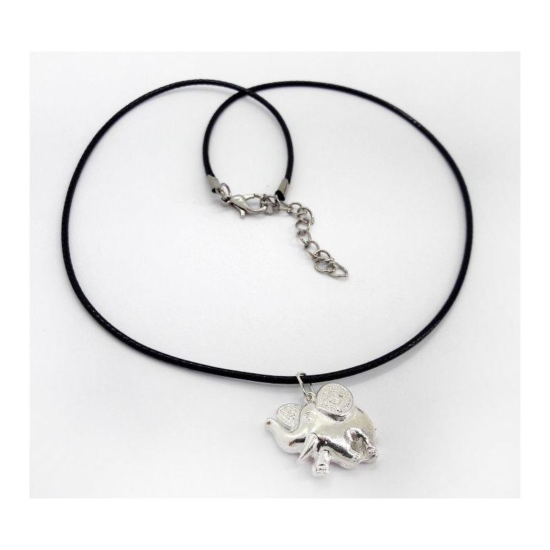 Elefant Anhänger Silber | 925 | Halskette echt-silber Elefant