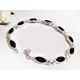 Onyx Armband Silber 925 se181