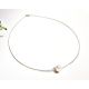 Kugel Halsreif Collier Kette Silber 42-45 cm Silber 925 sd230