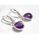 Ohrhänger Silber 925 Amethyst lila sm153